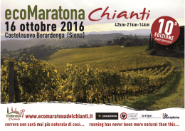 volantino 2016 - Ecomaratona del Chianti