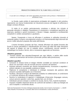 Obiettivo generale: Obiettivi specifici: