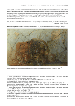 Paniere con pesche e pere - Ercolano, Casa dei Cervi