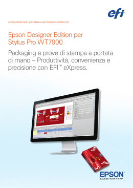 Epson Designer Edition per Stylus Pro WT7900