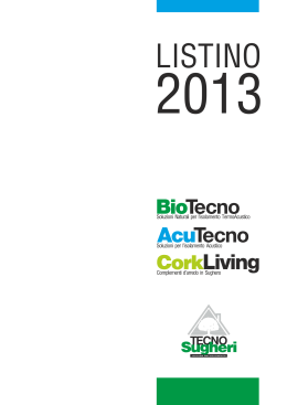 Tecnosugheri 2013
