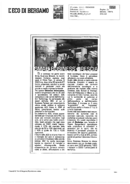 Quotidiani e Specializzate -