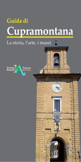 CUPRAMONTANA - Sistema Museale della Provincia di Ancona