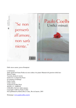 Coelho, Paolo - Undici minuti