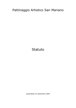 Leggi - Pattinaggio Artistico San Mariano