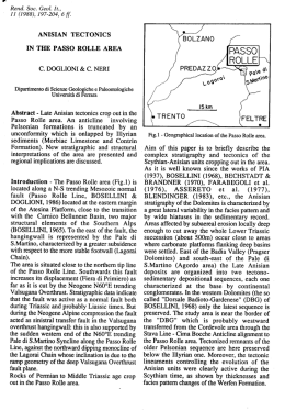 IN THE PASSO ROLLE AREA