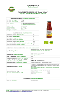 Scarica la scheda prodotto