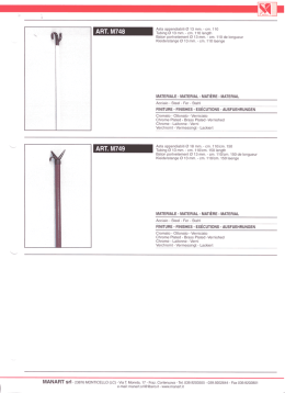 Page 1 S5 Asta appendiabiti Q 13 mm.
