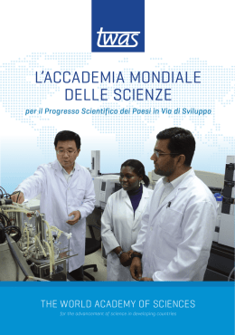 `L`Accademia Mondiale delle Scienze` in lingua italiana