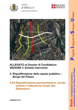 5.02 Riqualificazione pavimentazione, arredo