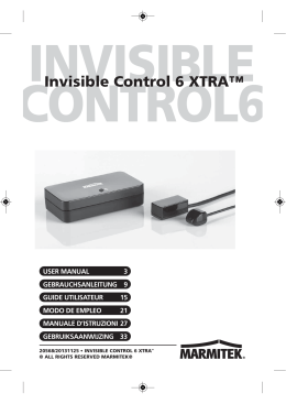 Invisible Control 6 XTRA