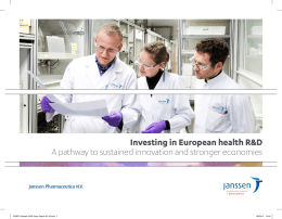 Investing in European health R&D A pathway to sustained