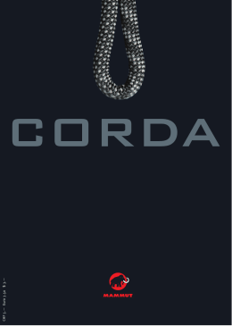 corda - ronco alpinismo