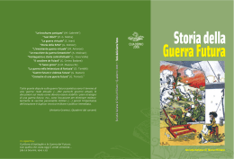 Storia della Guerra futura Storia della Guerra Futura