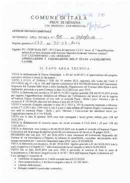 UFFICIO TECNICO COMUNALE