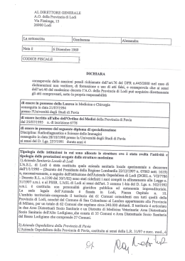 curriculum dott.ssa gambarana alessandra