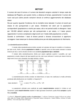 METODI* - RTUP - Universit&agrave; degli Studi di Perugia