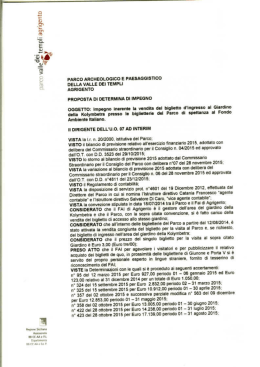_... templî agrig - Sito ufficiale del Parco Valle dei Templi