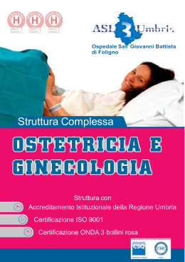 Opuscolo Informativo - Dott. Pier Luca Narducci