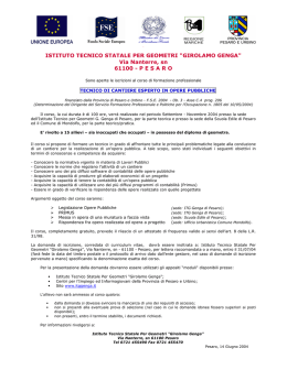 ISTITUTO TECNICO STATALE PER GEOMETRI "GIROLAMO