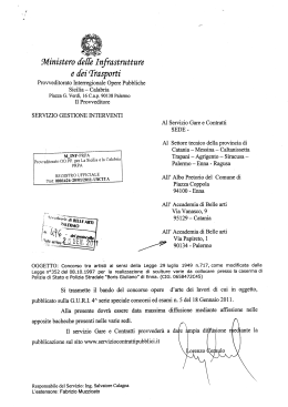 ,\ “4,. Ministero dè[lie Infrastrutture