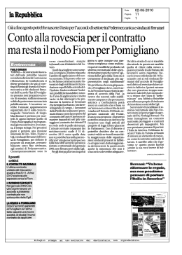 Conto alla rovescia per il contratto