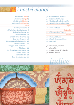 indice i nostri viaggi