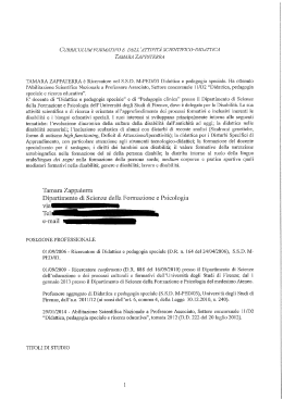 CUMUCUI.UM FORMA TIVO a DELL ATTMTA SCIENTIFICO