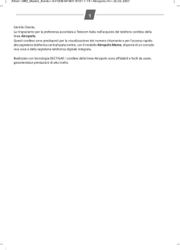 Manuale d`uso