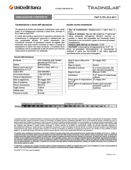 OBBLIGAZIONE CORPORATE FIAT 6,75% 25.5.2011