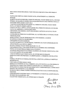 pantaloni corti da uomo color cachi, appartenenti all`esercito indiano