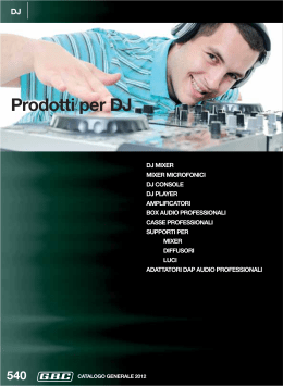 Prodotti per DJ
