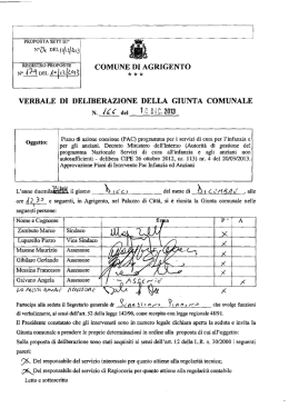 N. del 10 D!C. 2013 - Comune di Agrigento