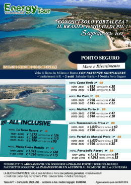 Vela di linea da Milano e Rema CON PARTENZE GIORNALIERE