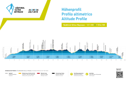 profilo altimetrico Südtirol Ultra Skyrace 121 km