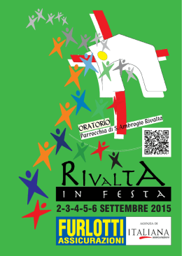 Libretto - Insieme per Rivalta