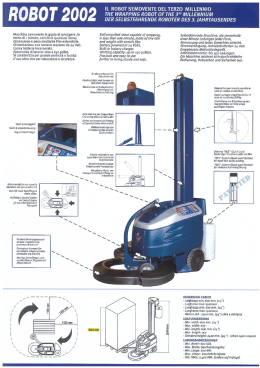 il robot semovente del terzo millennio rbt the wrapping robot of the 3