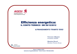 Efficienza energetica: