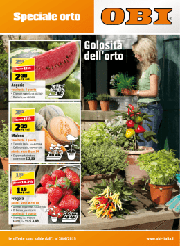 Speciale orto