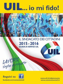 SCARICA LA GUIDA UIL "Io mi Fido!" TORINO