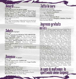 Programma del festival (pdf