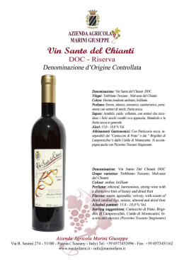 info. - Azienda Agricola Marini Giuseppe