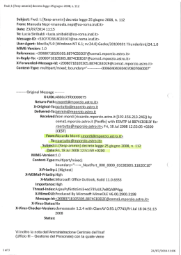 Subj`ect: Fwd: I: [Resp-ammin] decreto legge 25 giugno 2008, n. 112