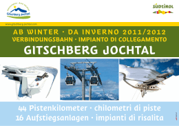 Impianto di collegamento Gitschberg Jochtal