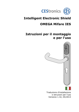 Intelligent Electronic Shield OMEGA Mifare IES