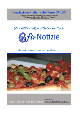 scarica il volume - Fondazione Italiana del Rene