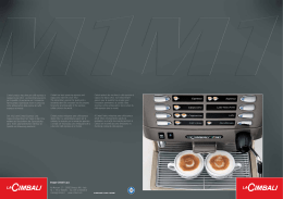 Cimbali produce macchine per caff&egrave; espresso e cappuccino