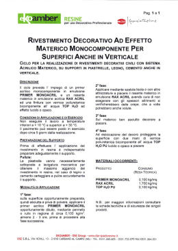 rivestimento decorativo ad effetto materico