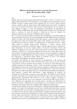 I programmi del 1894