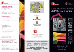 Bando del Concorso - associazione artistica città di Padova